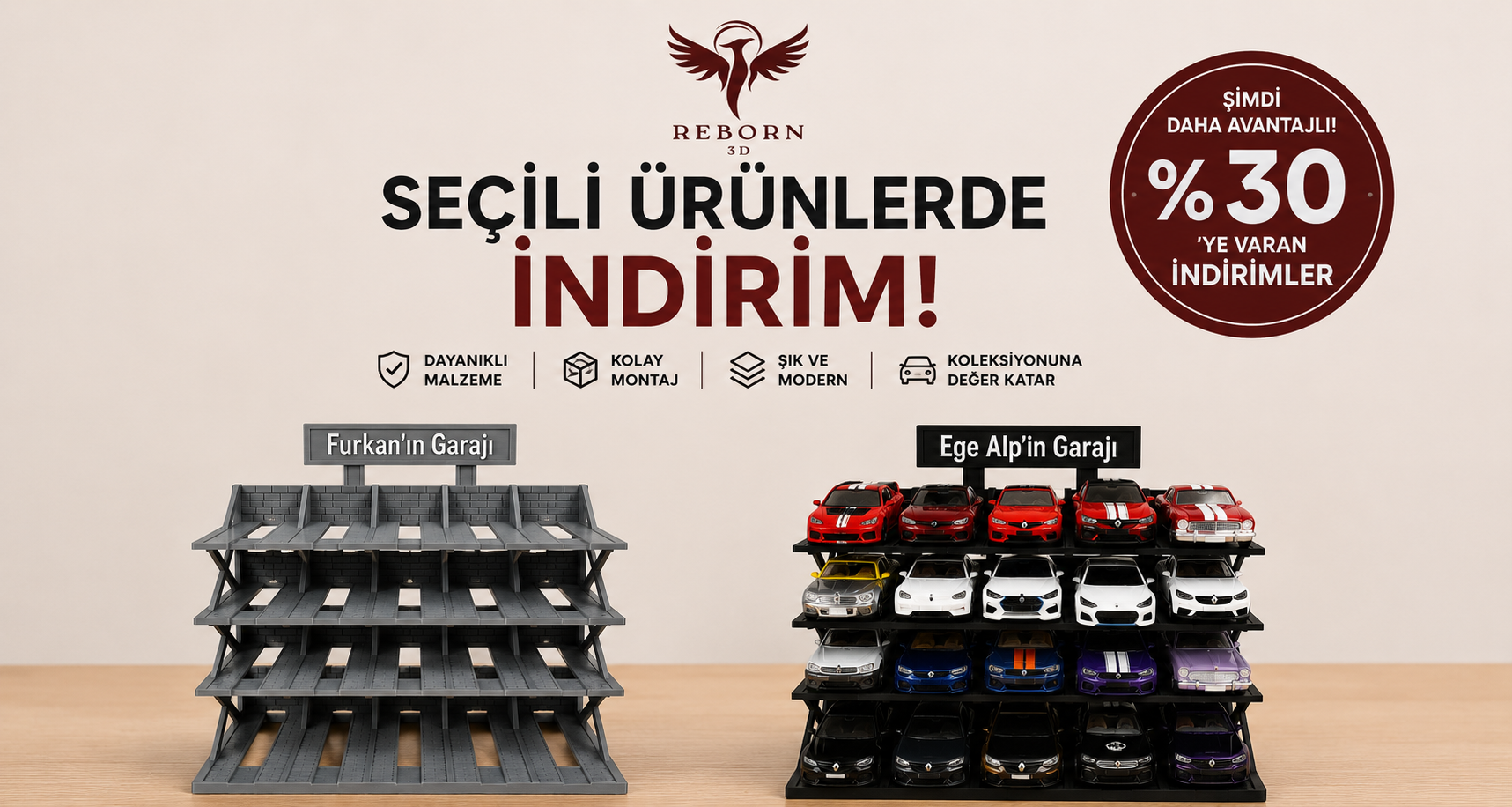 Dekoratif 3D tasarımlar