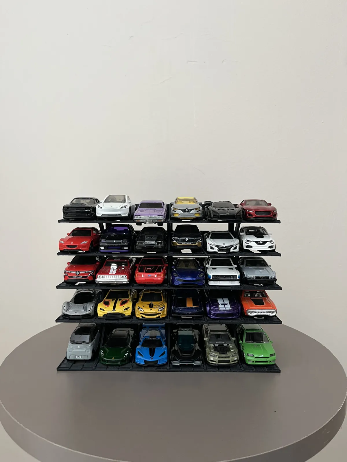 30 Araçlık 1/64 Model Araç Sergileme Standı 1