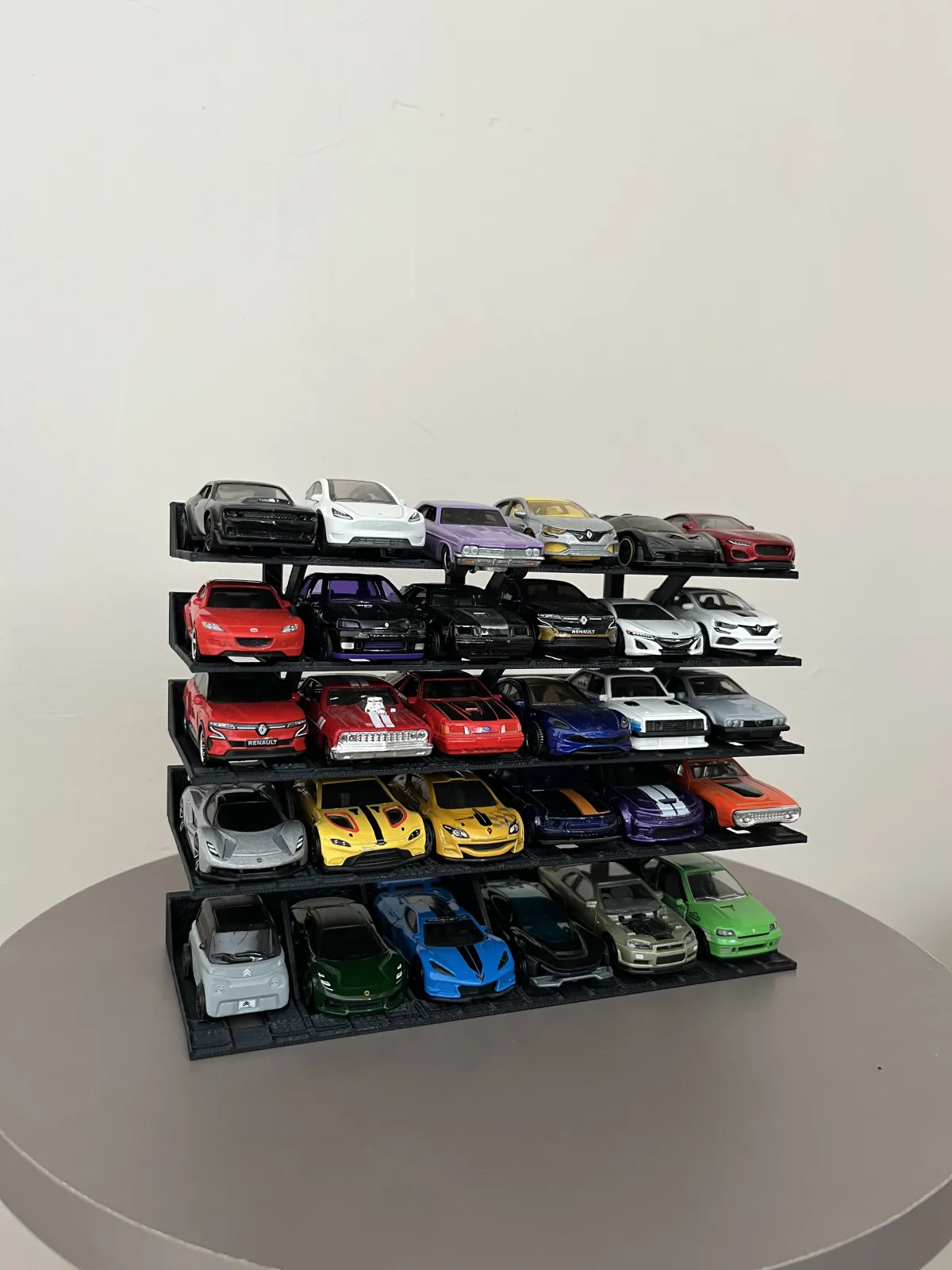 30 Araçlık 1/64 Model Araç Sergileme Standı 3