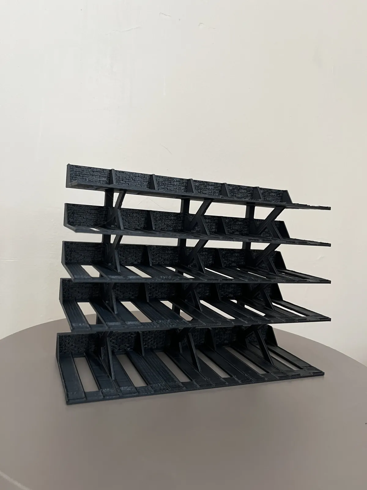 30 Araçlık 1/64 Model Araç Sergileme Standı 6