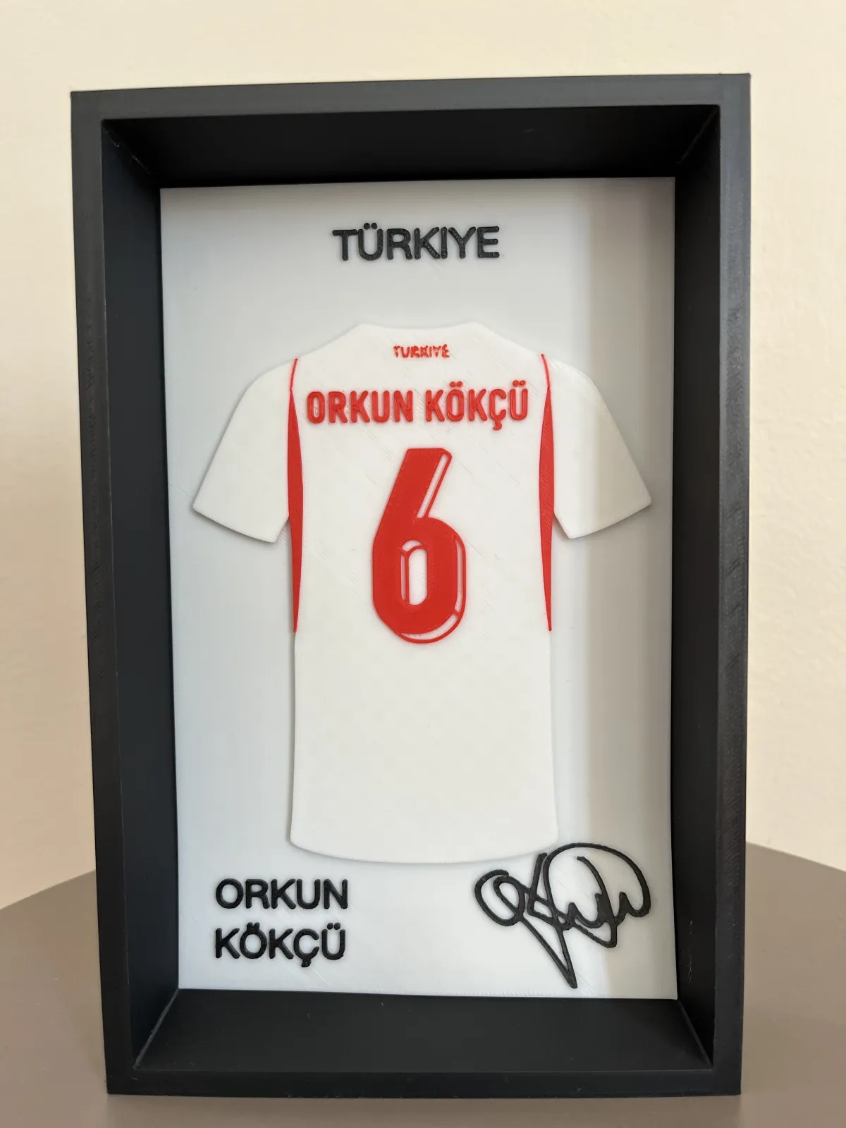 Orkun Kökçü 3D Çerçeveli Forma Tablo 1
