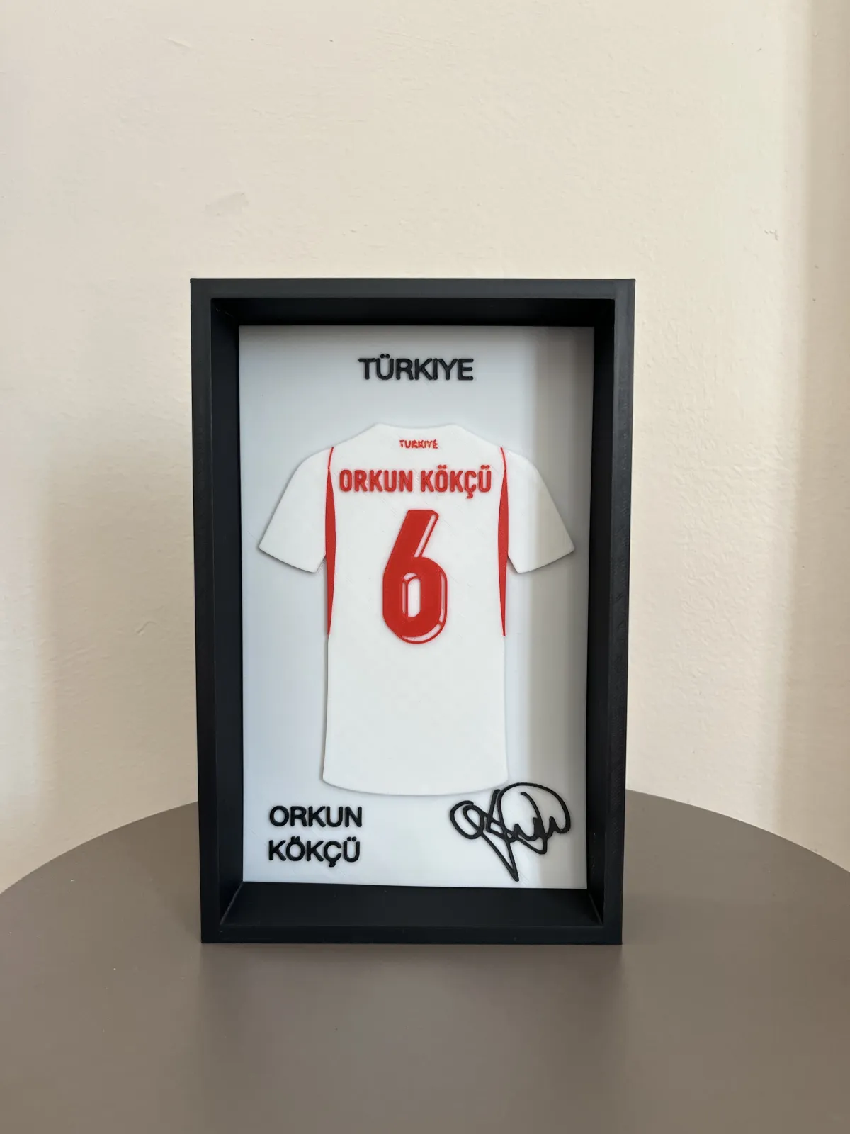 Orkun Kökçü 3D Çerçeveli Forma Tablo 4