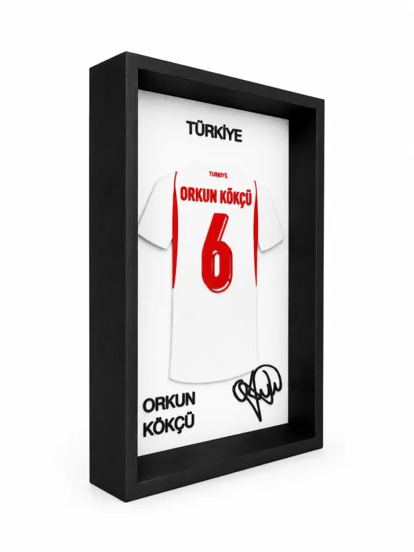 Orkun Kökçü 3D Çerçeveli Forma Tablo - Görsel 3