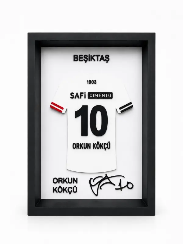 Orkun Kökçü 3D Çerçeveli Forma Tablo - Görsel 1