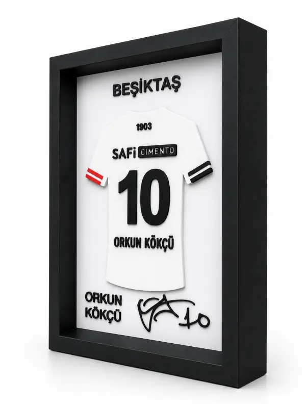 Orkun Kökçü 3D Çerçeveli Forma Tablo - Görsel 3