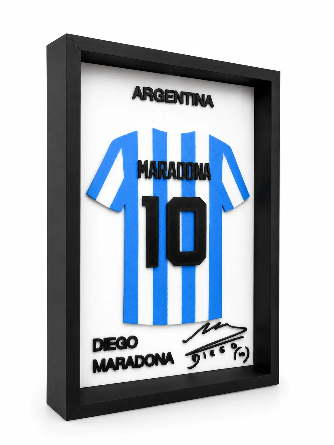Diego Maradona Forma Çerçevesi - Görsel 2