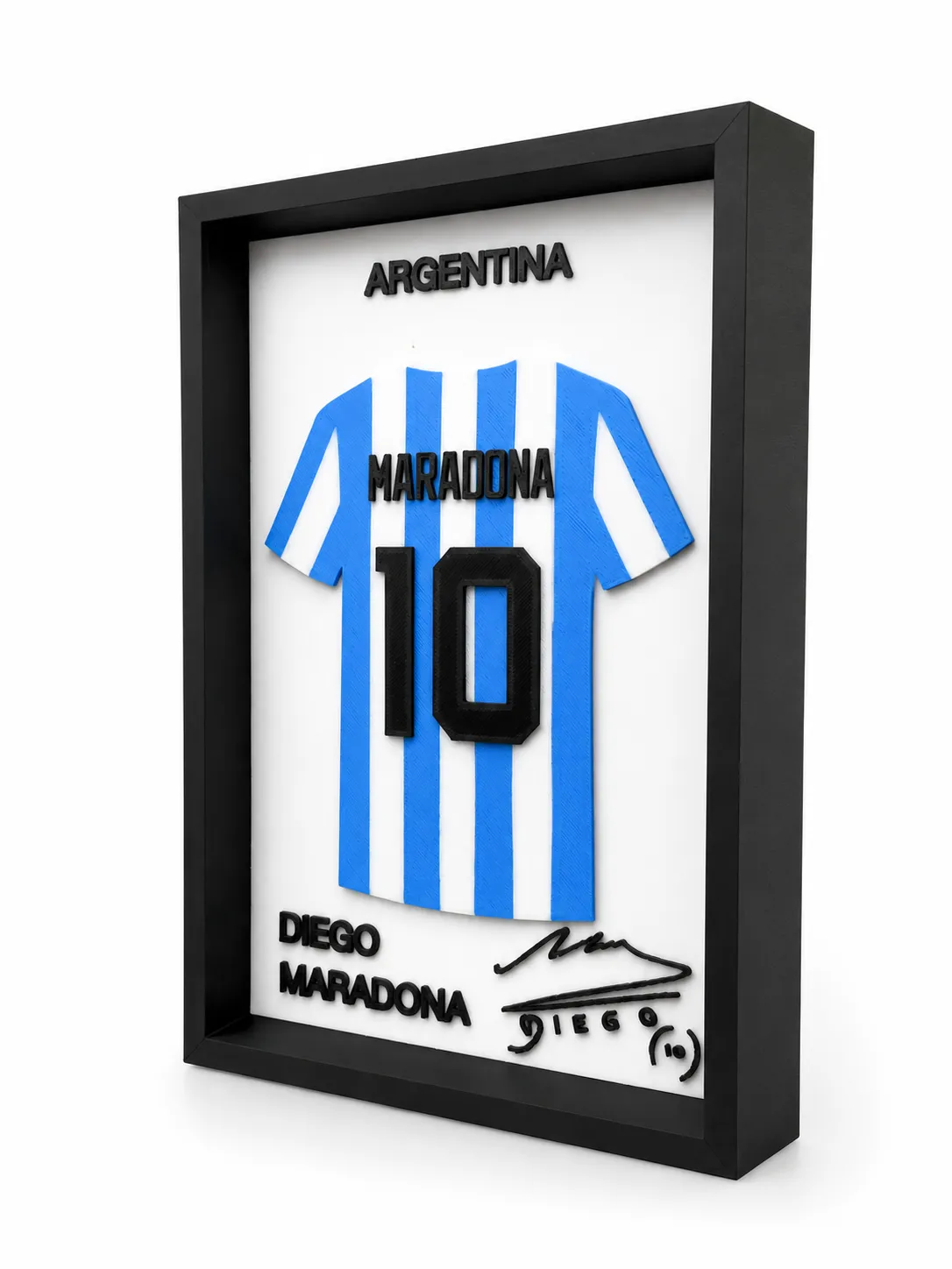 Diego Maradona Forma Çerçevesi - Görsel 3