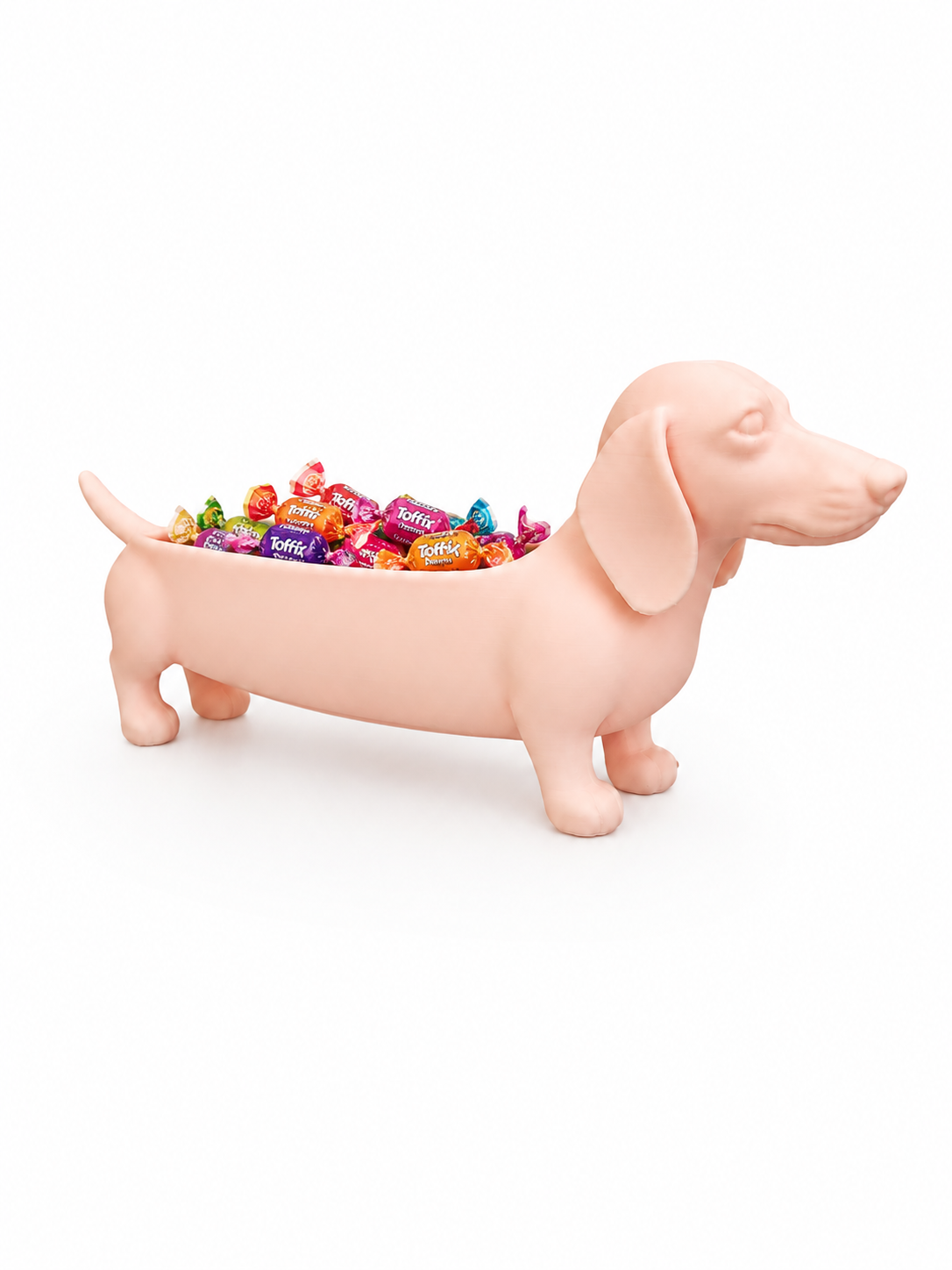 Sevimli Sosis Köpek 3D Dekoratif Şekerlik - Görsel 1