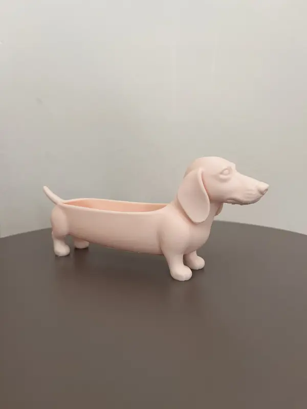 Sevimli Sosis Köpek 3D Dekoratif Şekerlik - Görsel 3
