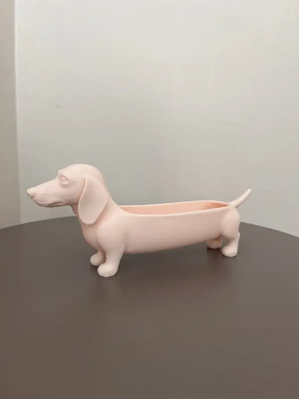 Sevimli Sosis Köpek 3D Dekoratif Şekerlik - Görsel 4
