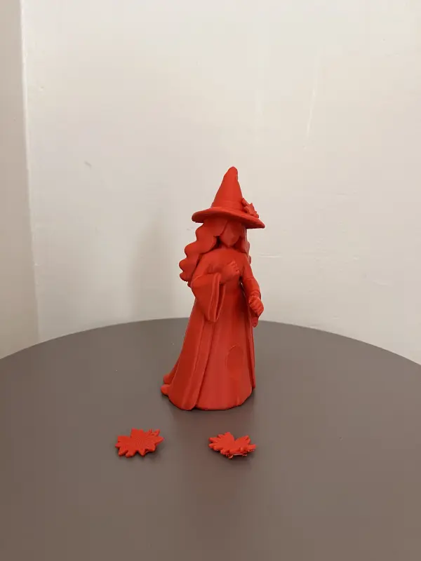 Sonbahar Cadısı 3D Dekoratif Figür - Görsel 4