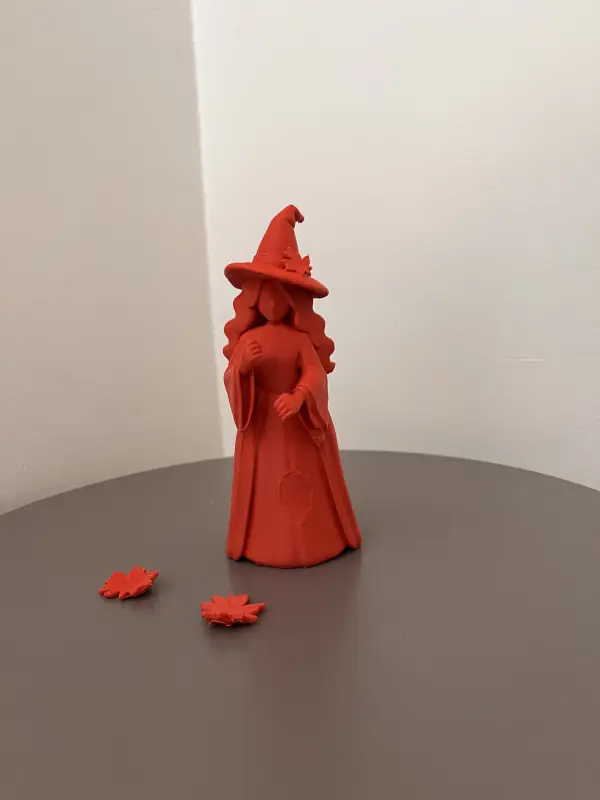 Sonbahar Cadısı 3D Dekoratif Figür - Görsel 5