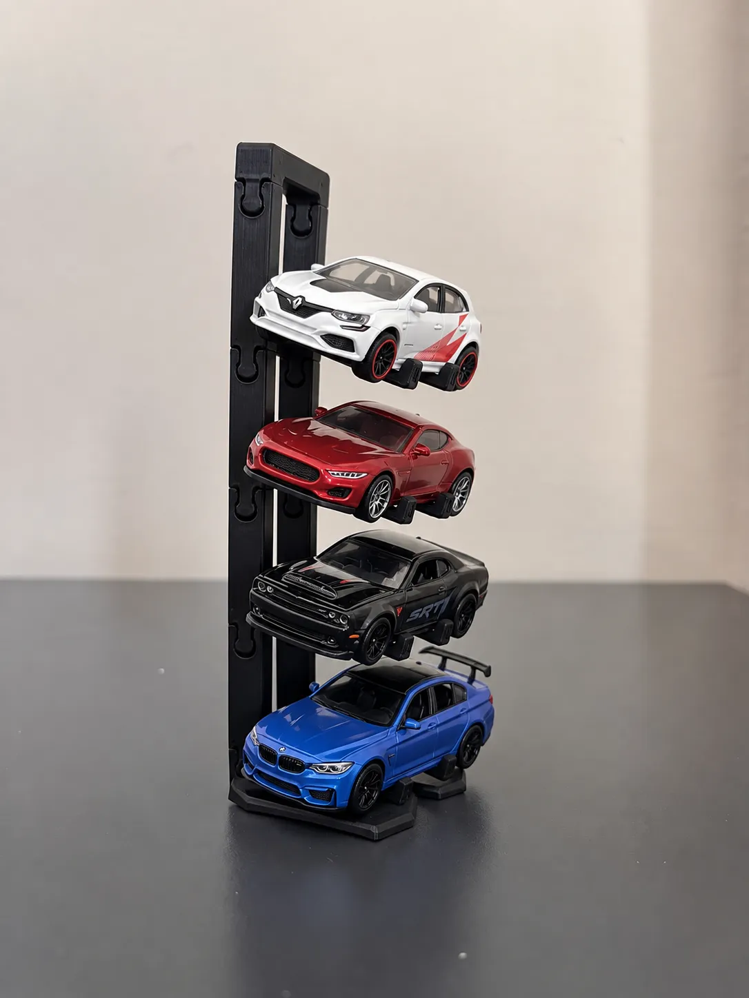 4 Araçlık 1/64 Diecast Araç Standı 3