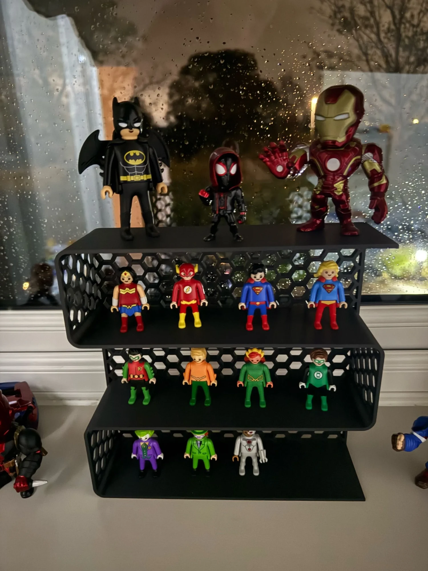 Lego 4 Katlı Figür Sergileme Standı 2