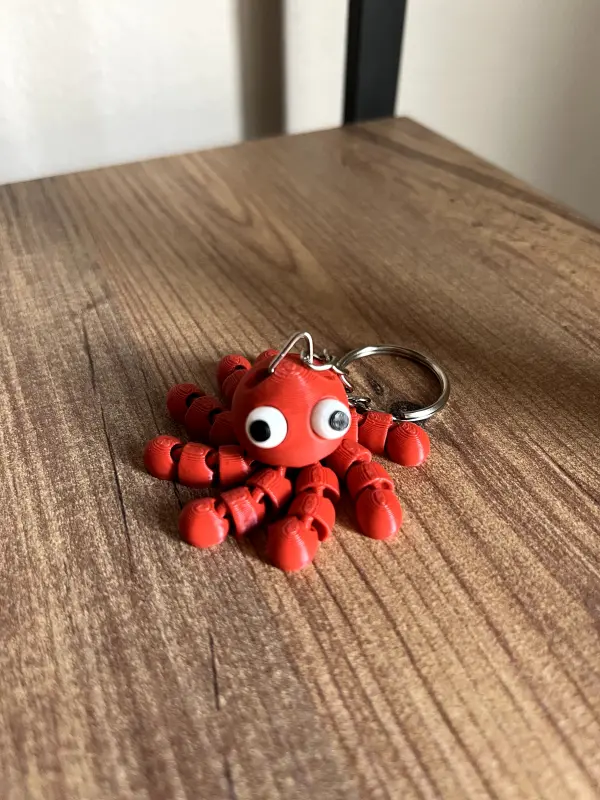 Ahtapot Anahtarlık - Görsel 2