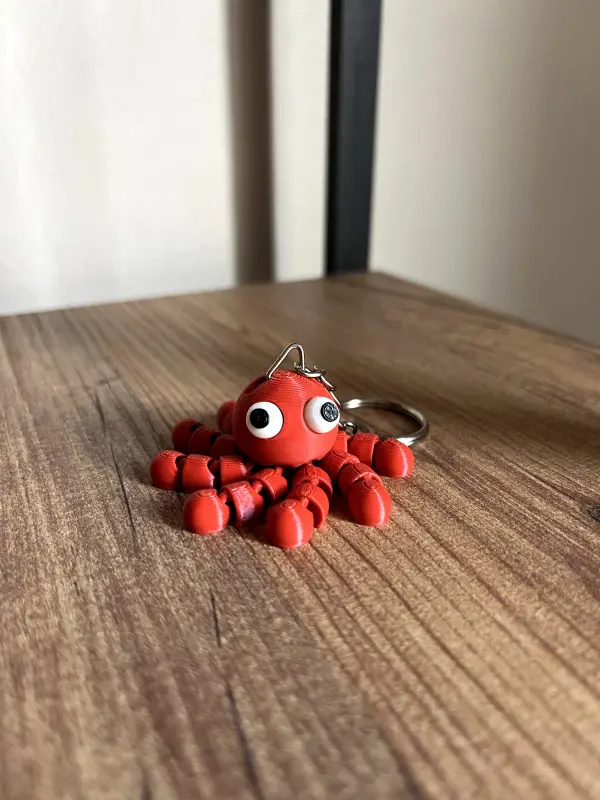 Ahtapot Anahtarlık - Görsel 1