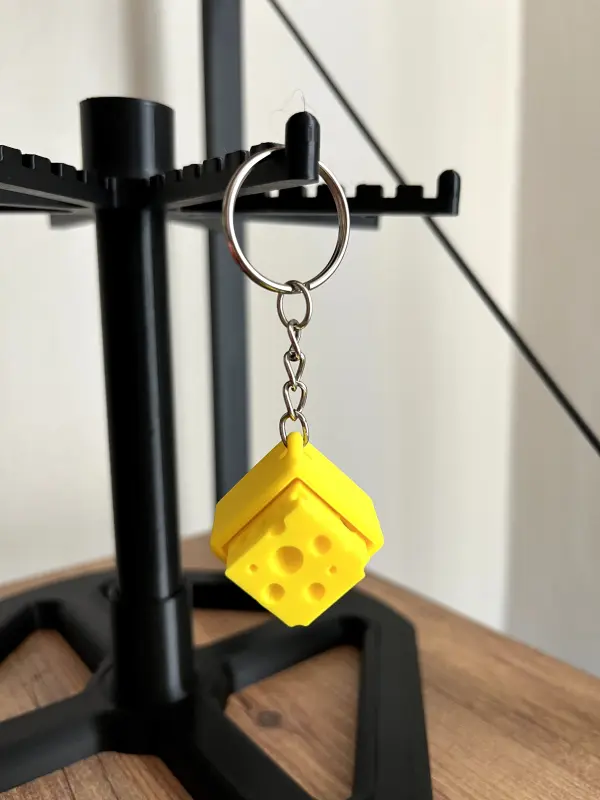 Clicker Peynir Anahtarlık - Görsel 1