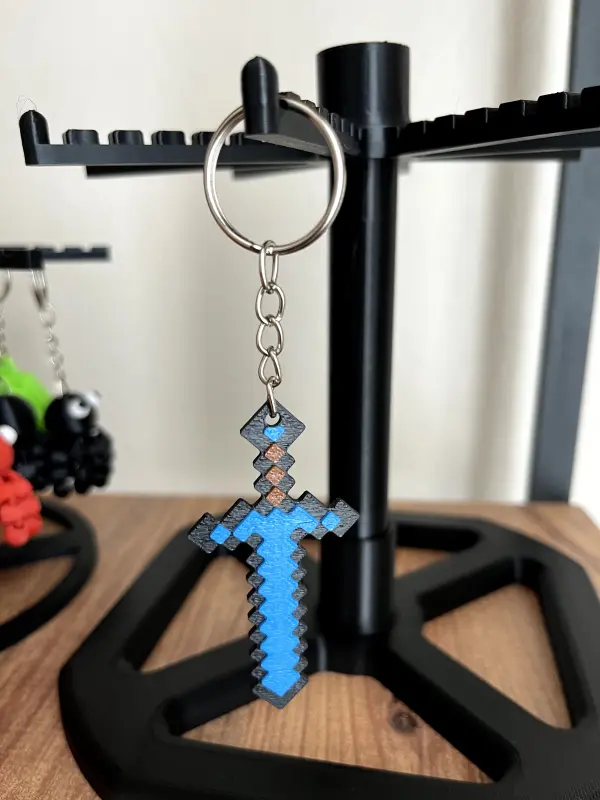 Minecraft Kılıç Anahtarlık - Görsel 2