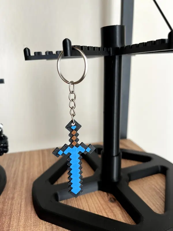 Minecraft Kılıç Anahtarlık - Görsel 1