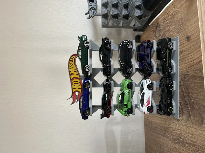 10 Araçlık Hotwheels Stand 2