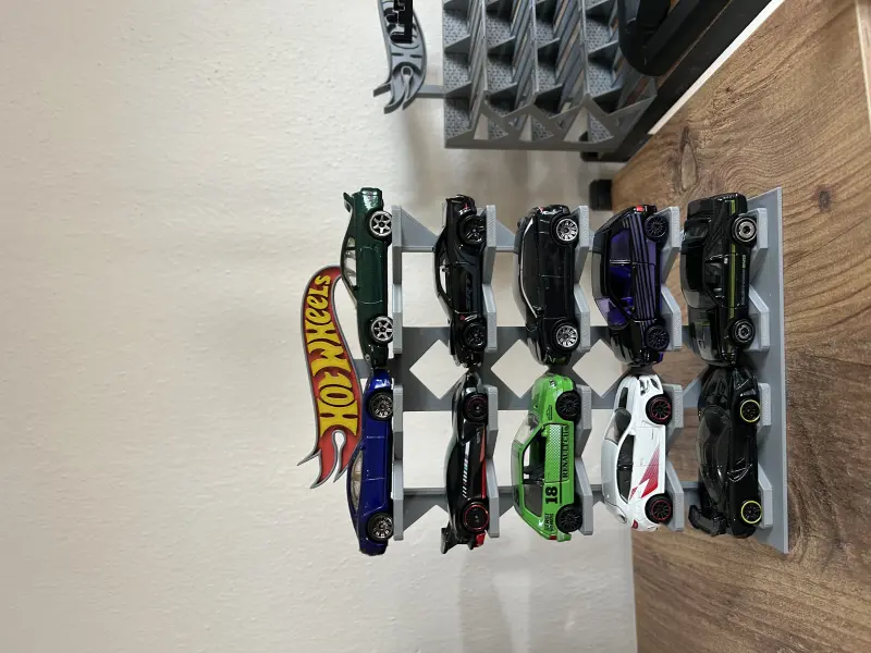 10 Araçlık Hotwheels Stand 1