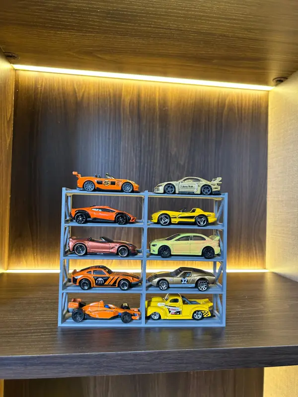 10 Araçlık Hotwheels Stand 5x2