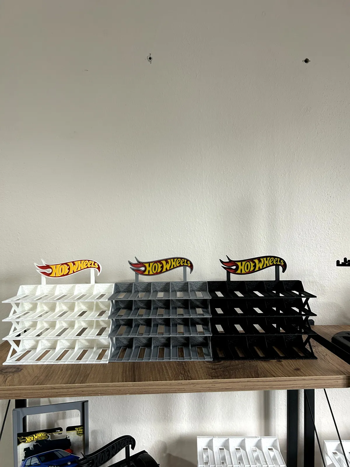 20 Araçlık Hotwheels Stand Gri - Görsel 2