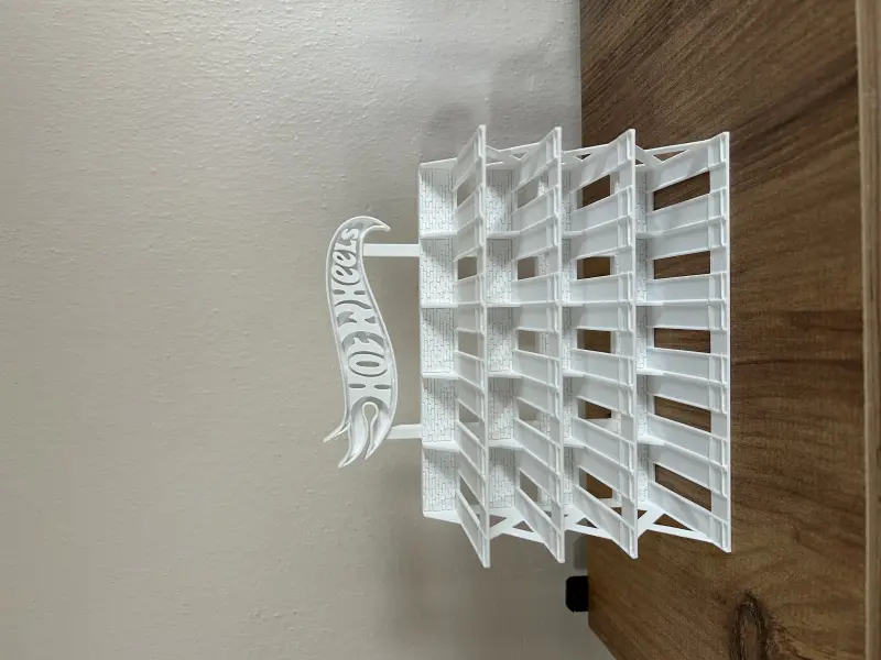 20 Araçlık Hotwheels Stand Beyaz 2