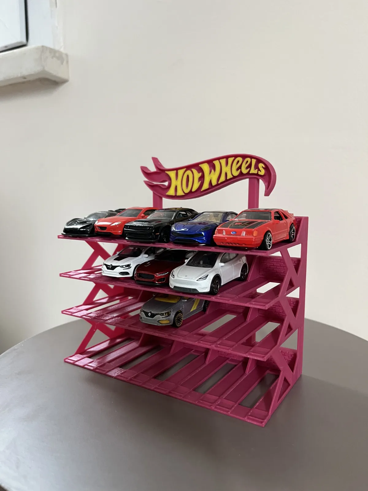 Hot Wheels Otopark Standı – Koleksiyon Sergi Rafı - Görsel 4