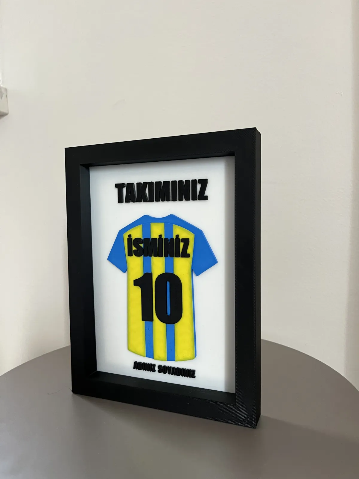 Kişiye Özel Taraftar Forma Çerçevesi - Thumbnail 3