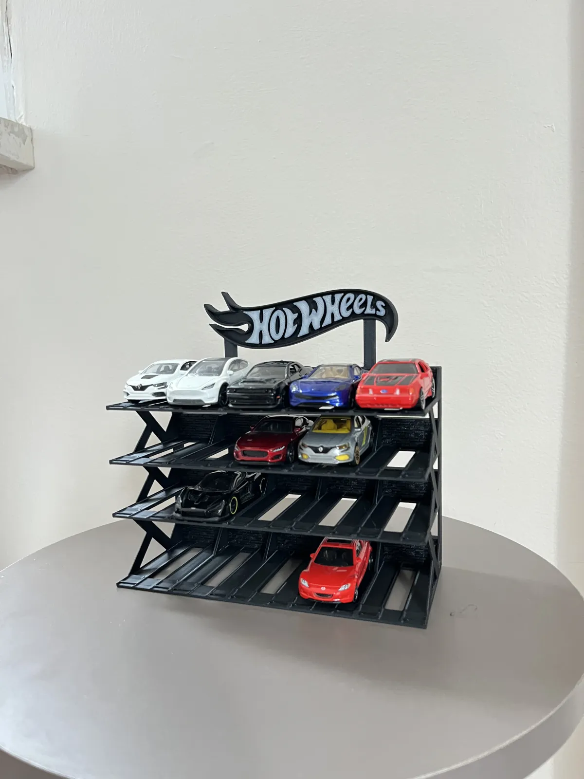 Hot Wheels Çok Katlı Otopark Standı – Koleksiyon Sergi Rafı - Görsel 3