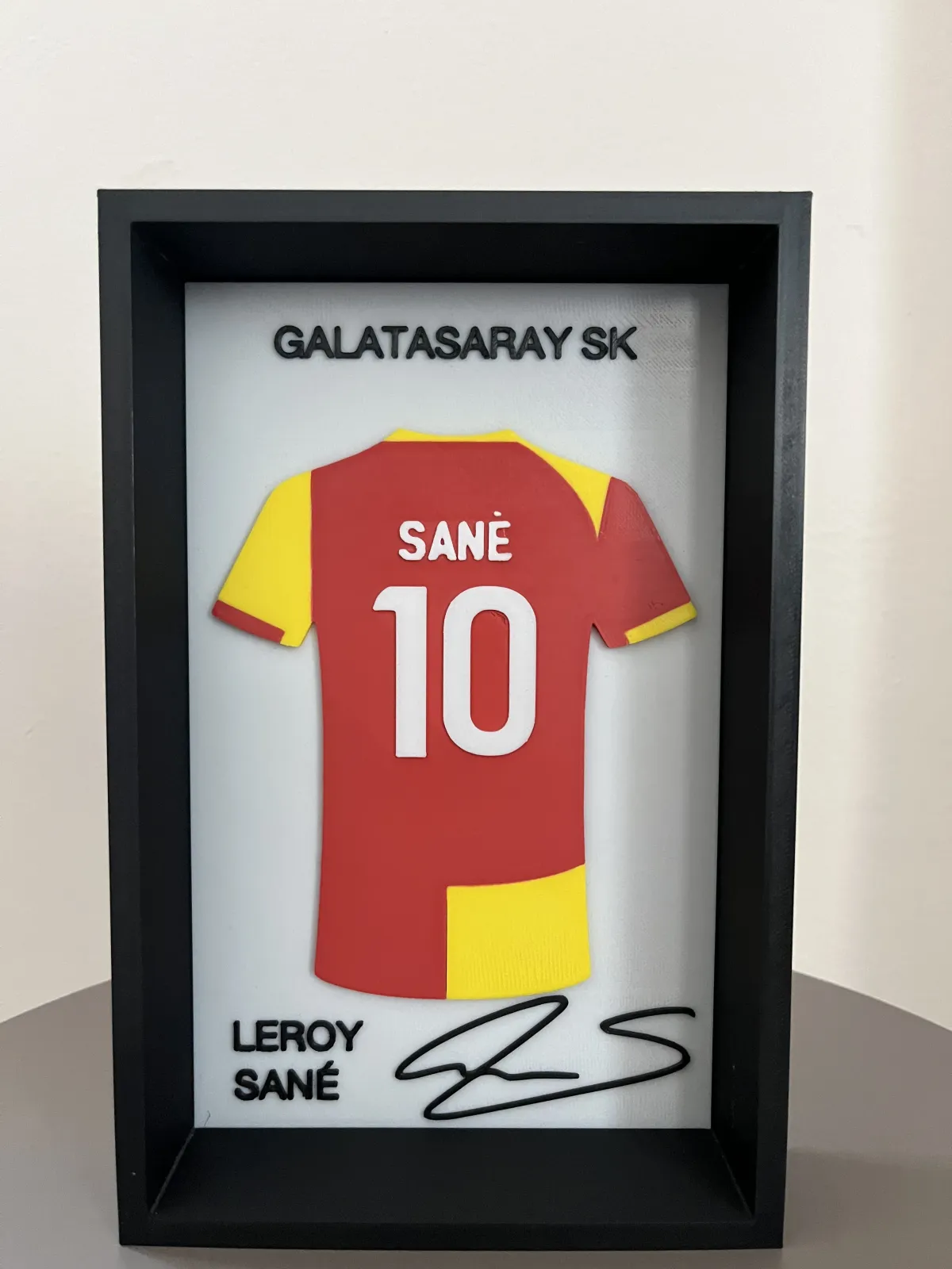 Kişiye Özel Galatasaray Forma Çerçevesi - Görsel 2