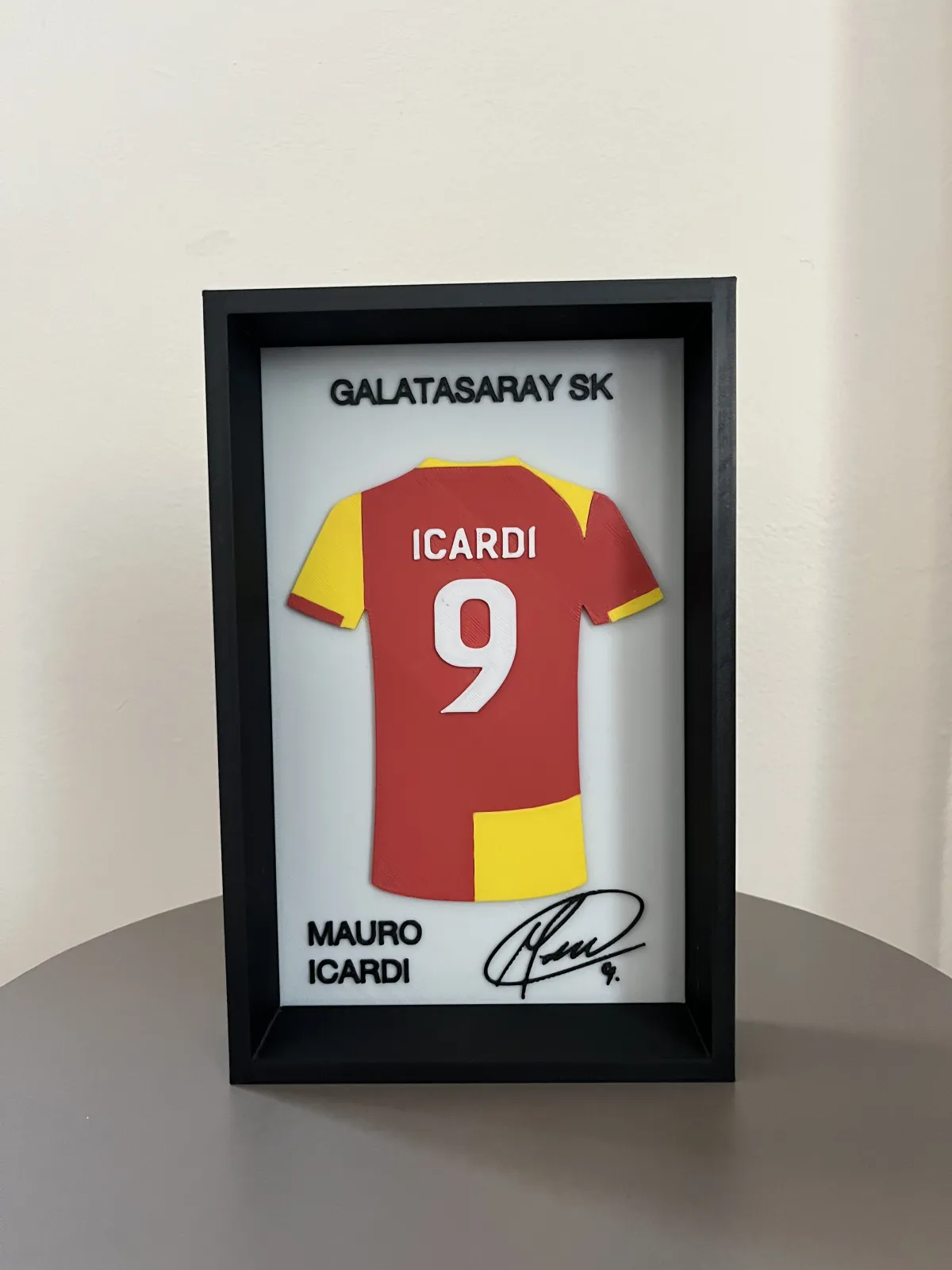 Galatasaray Mauro Icardi İmzalı Forma Çerçevesi