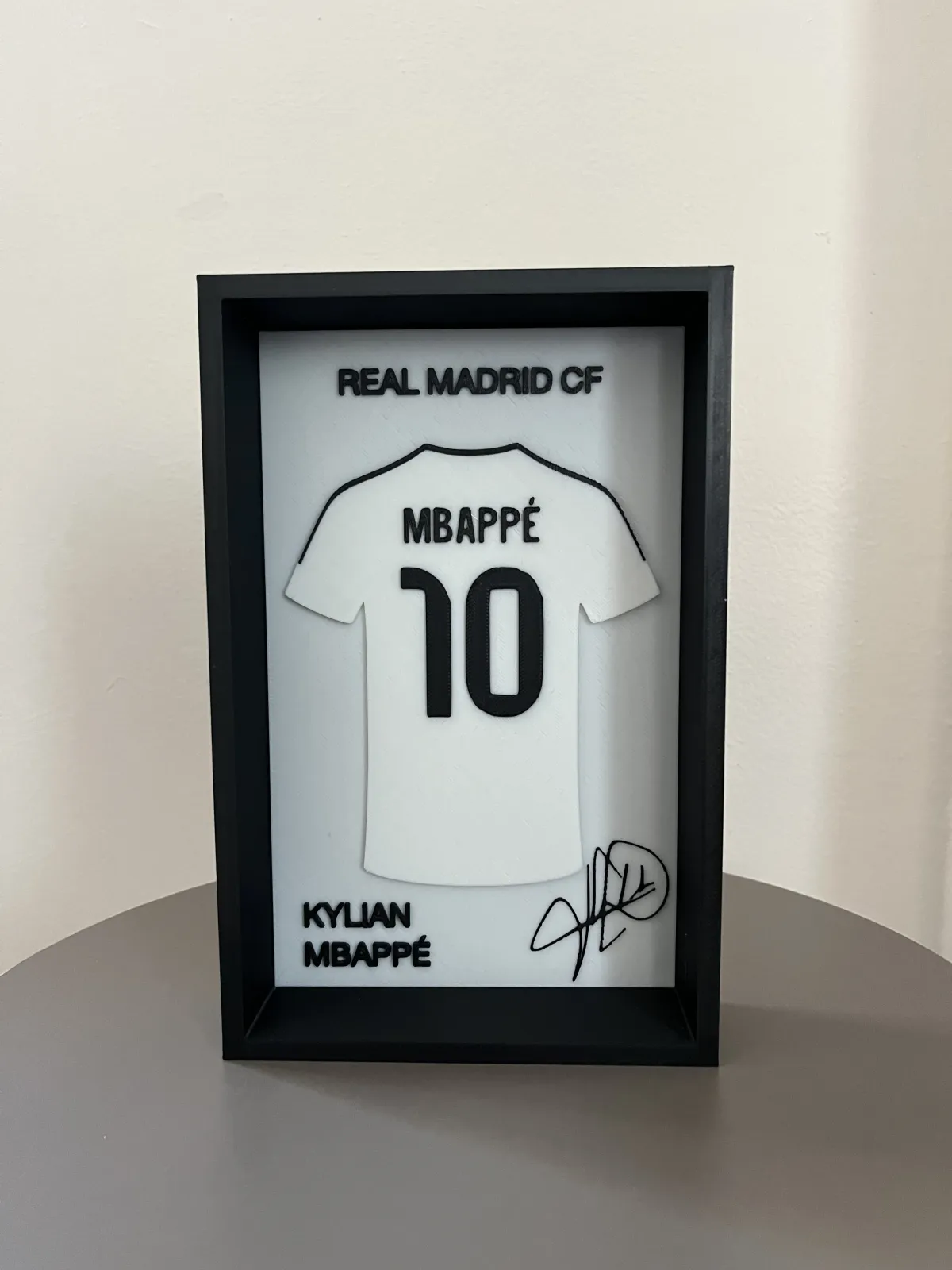 Real Kylan Madrid Mbappé Forma Çerçevesi