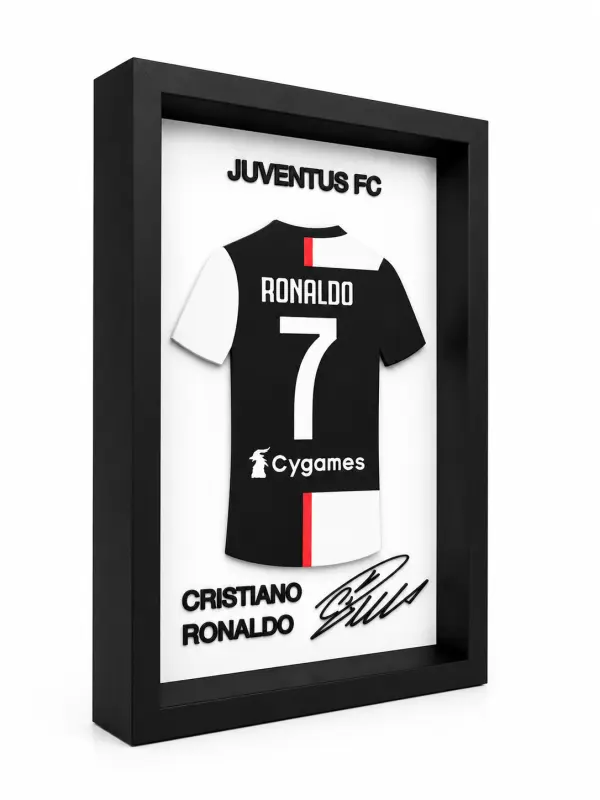 Juventus Cristiano Ronaldo İmzalı Forma Çerçevesi 2