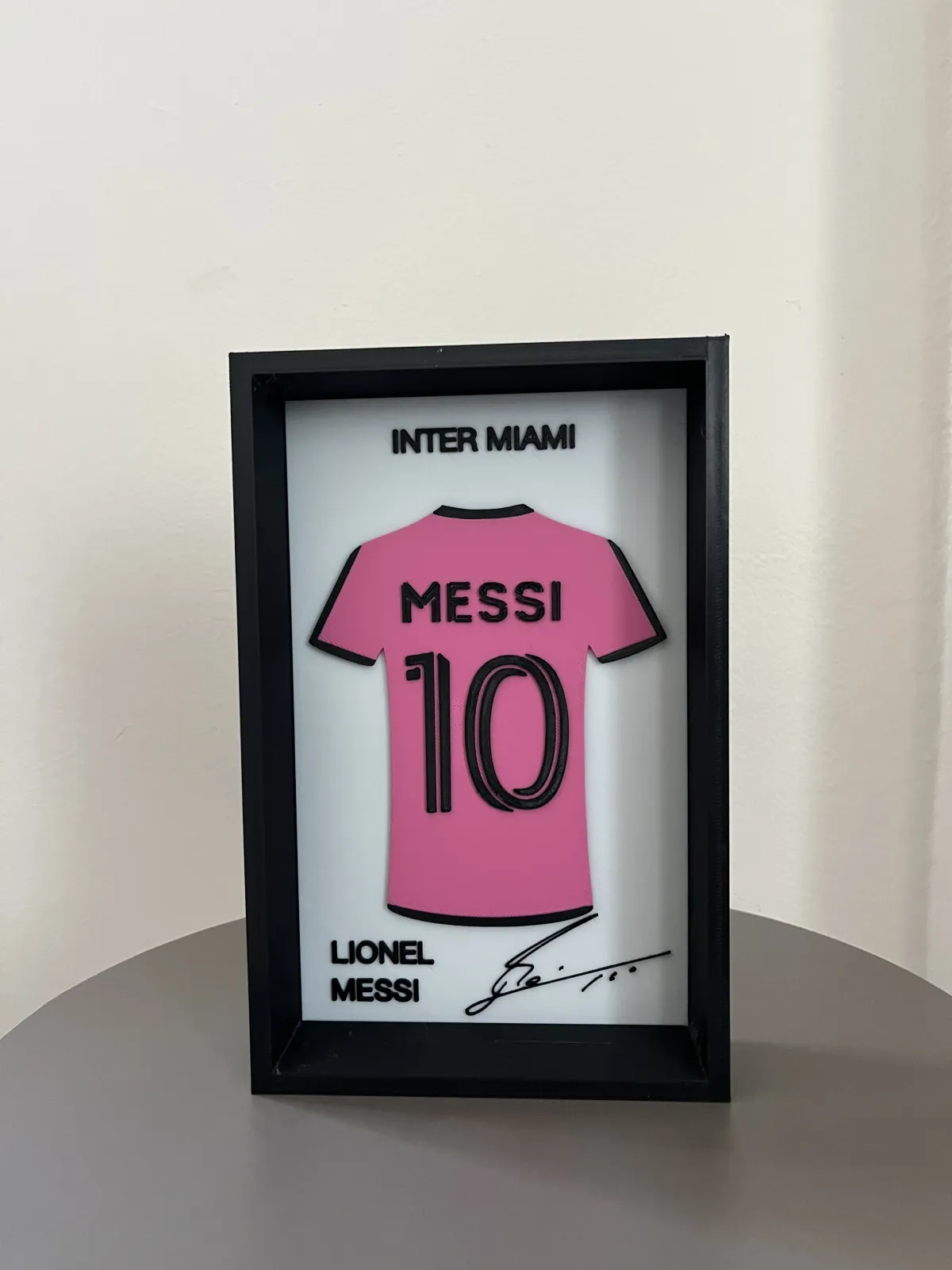 Inter Miami Lionel Messi Forma Çerçevesi