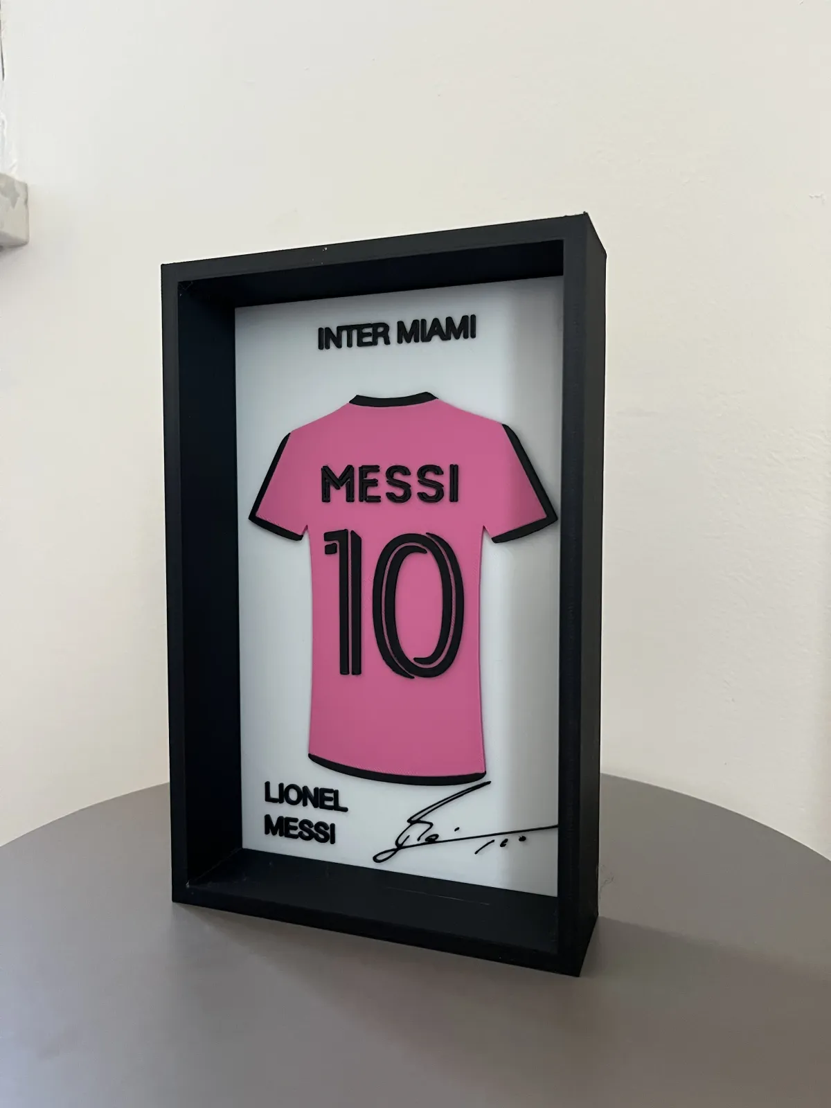 Inter Miami Lionel Messi Forma Çerçevesi - Görsel 2