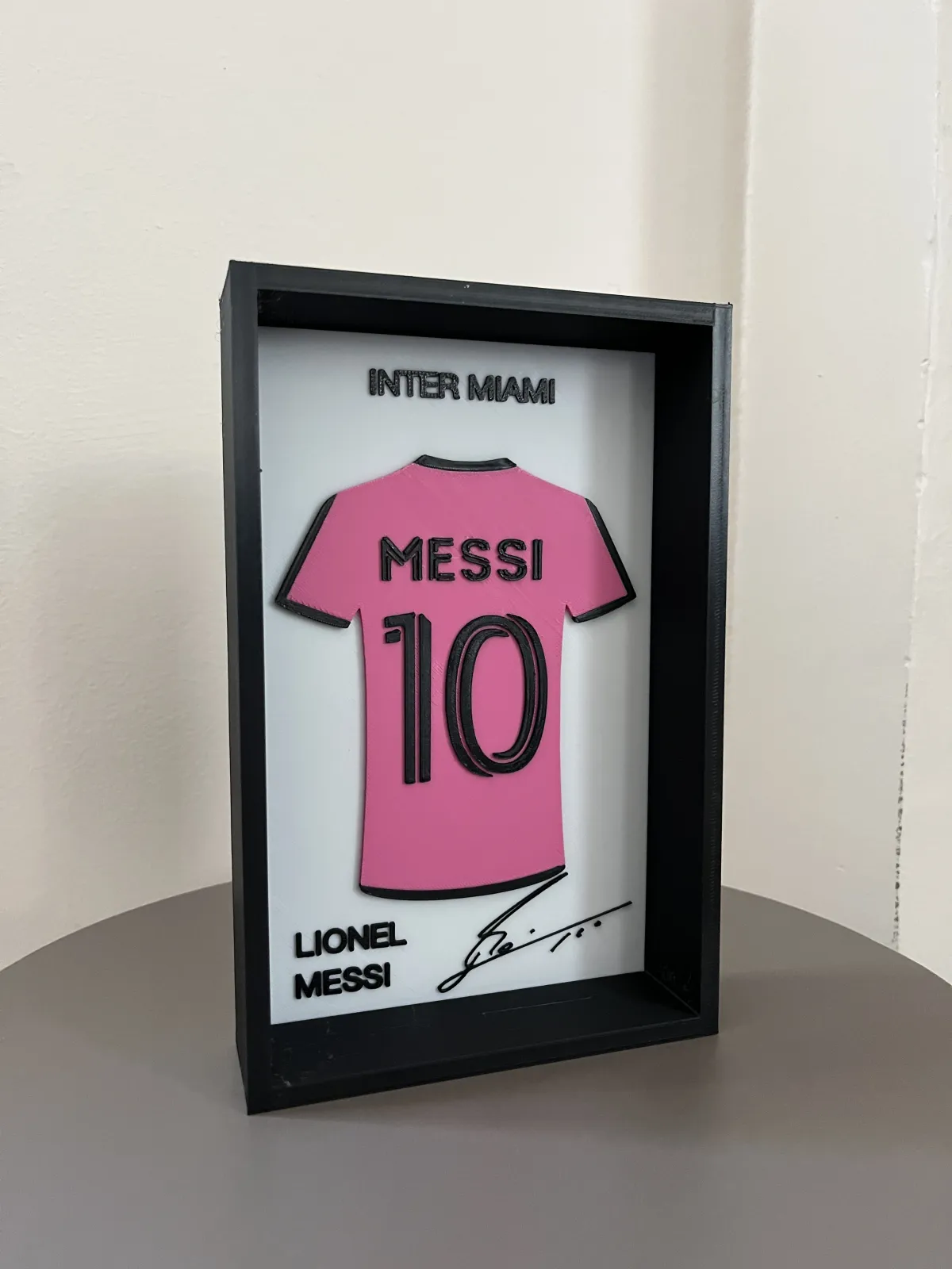 Inter Miami Lionel Messi Forma Çerçevesi - Görsel 3