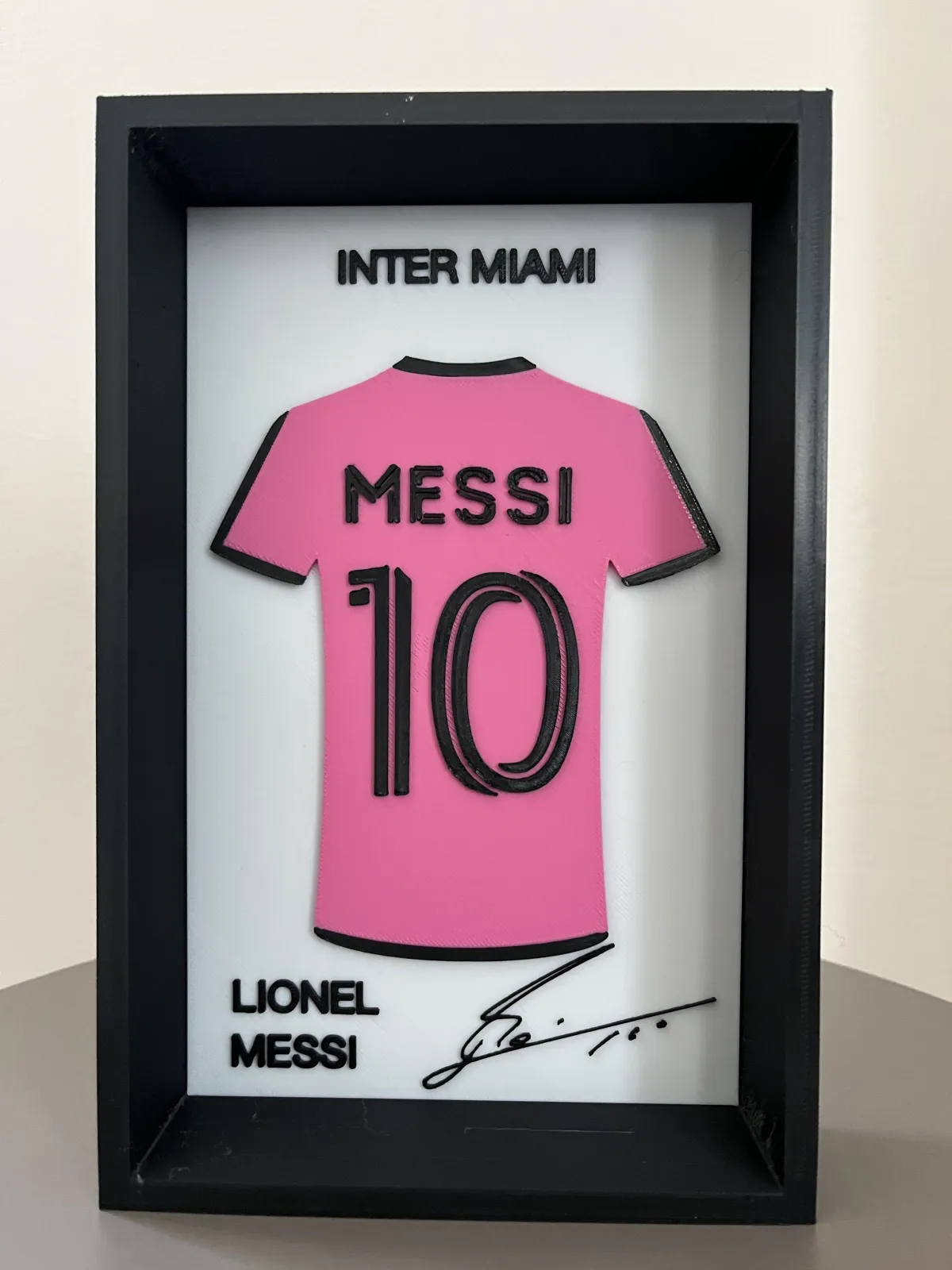 Inter Miami Lionel Messi Forma Çerçevesi - Görsel 5